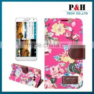 Leather Phone Case,leather Flip Case for Samsung Galaxy e7 thumbnail-2