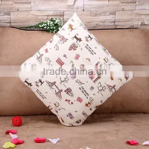 2015 Hot Style Europe Type Cloth Cotton and Linen Pillowcases Creative Home Car Cartoon Cushion Cover thumbnail-2