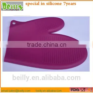 Heat Resistant Silicone Cooking Silicone Kitchen Finger Gloves thumbnail-5