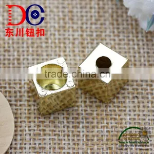 Decorative Metal Drawstring Cord End Colorful Metal Cord End Stopper thumbnail-3