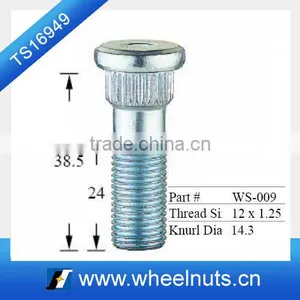 38.5 Length 12*1.25 Knurl Dia. 41.3 Wheel Stud thumbnail-1