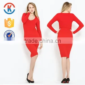 Latest Xxl Size Women Casual Dress thumbnail-1