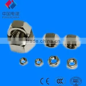The Overhead Line Fittings Hot Sale Mild Steel Nut DIN934 & ISO 4032/wire Nut thumbnail-1