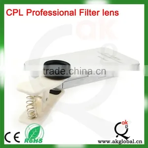 Fashion Clip Polariscope Lens Universal CPL Professional Filter HD Photo Camera for All Cellphone thumbnail-4