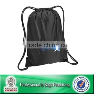 Custom Cheap Polyester Waterproof Drawstring Bag Promotional , Laundry Bag, Backpack Bag thumbnail-1