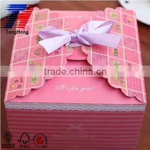 High Quality Exquisite Wedding Paper Gift Box for Candy thumbnail-1