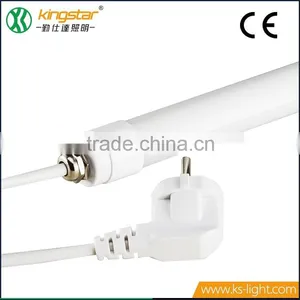 TUV SAA CE Approved High Efficiency SMD2835 0.6m 1.2m 1.5m 2ft 4ft 5ft 9w 18w 22w Optional Full Glass T8 Led Tube Lighting thumbnail-4