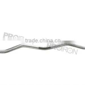 47"Solid Steel Chrome Standard Curl Bar,weight Curl Bar,weight Bar,curl Bar thumbnail-1