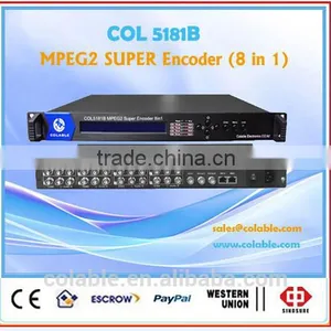8ch Encoder, Mpeg2 ip Encoder, Super Encoder Support Mpts Spts Multicast Unicast thumbnail-1