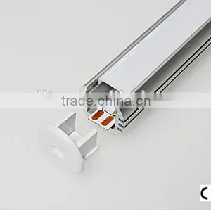 2016 Frosted PC Cover Recessed Linear LED Aluminium Profile for Led Strips Lighting Project thumbnail-1