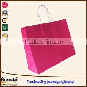 Black Matt Laminated Paper Shopping Bags/customized Same Size Different Colors Paper Shopping Bags/x Mas Cheap Gift Paper Bags thumbnail-1