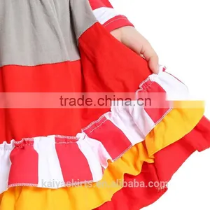2016 Halloween Kaiya Skirt E-commerce Firm Fall Red Cotton Dress and Pant Long Sleeve Snap on Baby Clothing thumbnail-4