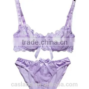 Woman Underwear Beautiful Ultrathin Bra Set(FPY305) thumbnail-3