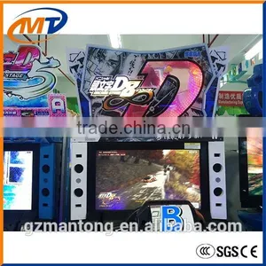 Initial 8 Car Racing Arcade Machine 3d Video Car Racing Game Machine thumbnail-2