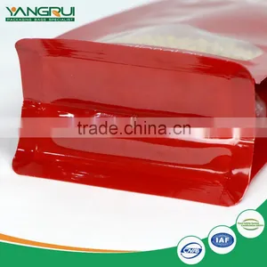 Transparent Square Bottom With Window Printed Heat Seal Plastic Bag Supplier's Choice thumbnail-5