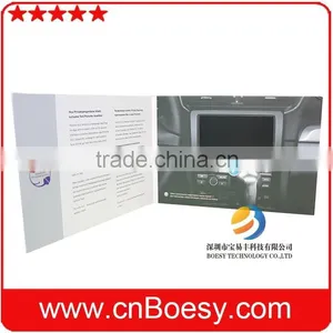 Auto Play 7 Inch Promotional Business Lcd Video Brochure thumbnail-1