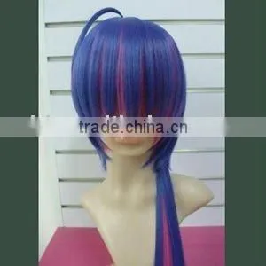Purple Mixed Color Synthetic Hair Cosplay Wig thumbnail-1