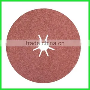 Abrasive Aluminum Oxide Polishing and Cleaning Fiber Disc thumbnail-2