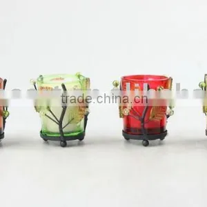 Glass Candle Holder thumbnail-1