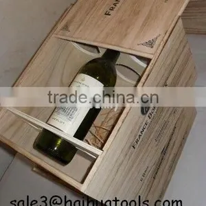 Tung WOOD Wine Box Silk Screen Printing thumbnail-1