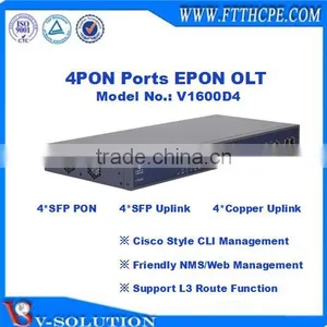 4 Ports EPON OLT Optical Line Terminal With Friendly NMS/Web Management and Cisco Style CLI Interface Support L3 Function thumbnail-3