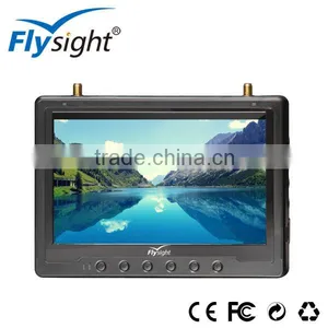C465 7 Inch High Resolution 1024x600 HD Monitor Built in Battery and Dual Receiver for Dji Phantom thumbnail-1