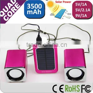 Solar Power Bank for Smartphone 3500mah Solar Power Bank thumbnail-1