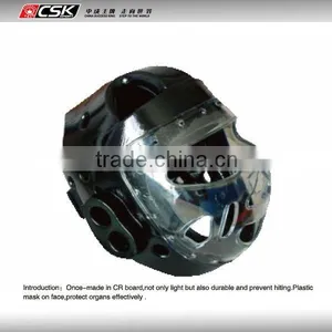 MMA Head Guard With Mask GX9469 Black Color thumbnail-1