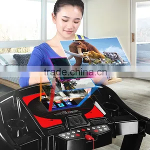 New Fitness Treadmill Healthy Equipment With 7 Inch Touch Screen Factory Directly With Wholeslae Price thumbnail-3