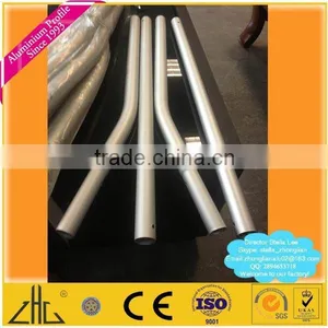 Wow!Tubing Aluminium Drilled Holes Anodized/aluminium Processed Profiles With Logo Print/tubed Aluminium Extrusion CNC Machining thumbnail-1