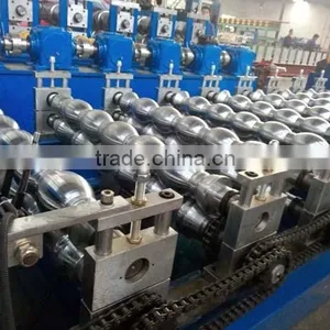 Automatic PLC Control System Roof Forming Machine, Galzed Sheet Metal Roof Tile Roll Forming Machine thumbnail-3