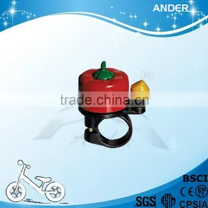 Red Pepper Bike Ring Bell for Kid Running Bike thumbnail-1