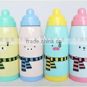 Funky Thermos Flasks Double Wall Stainless Steel Thermos Vacuum Flask With Customized Painting Logo thumbnail-1