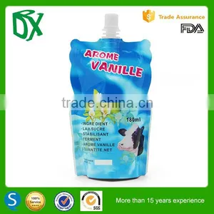 Hot Sell Color Printing Wholesale Squeeze Pouch With Spout for Baby Liquid Food in Factory thumbnail-2