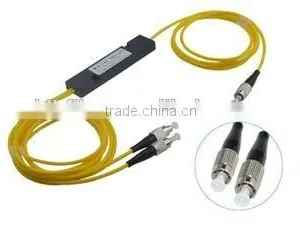 Hot Sale fc Upc 1*2 Fiber Optic PLC Splitter, Steed Tube Mini Fiber 1:2 Optical Splitter thumbnail-3