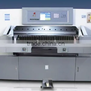 QZYK1370 Hydraulic Program-controlled Guillotine Paper Cutters thumbnail-1