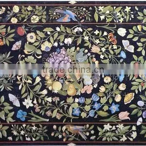 Inlay Marble Dining Table thumbnail-1
