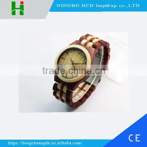 New Model Eco-friendly Wooden Watch Wrist Watches With Custom Logo thumbnail-1