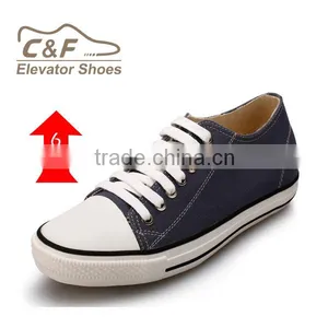 Canvas Upper Men Height Increasing Shoes thumbnail-1