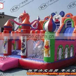 Inflatable Summer Camp Fun Land/inflatable Playground Amusement City Park thumbnail-1