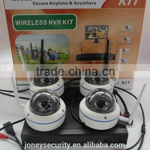 Plug n Play IR Dome Wifi ip Camera 4 Channel Wireless Nvr Kit thumbnail-6
