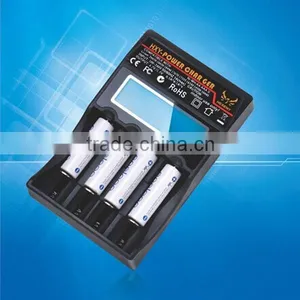 New Arrival 1.2v Nimh Nicd Battery Charger 18650 3.7v Universal Smart Battery Charger With Lcd thumbnail-1