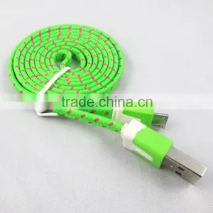 Nylon Braided Usb Charger Cable for Iphone Charger Cable Braided thumbnail-1