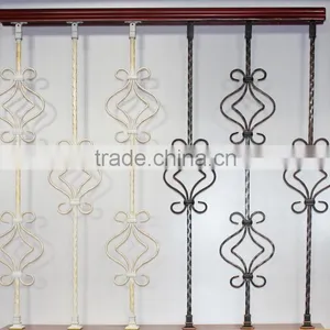 Wrought Iron Parts for Staircase Fence Railings With Scrolls thumbnail-1