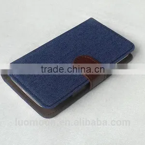 Canvas Flip Leather Phone Universal Case Cover thumbnail-2