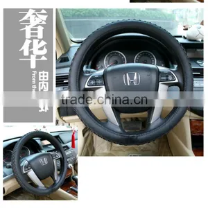 Ice Silk to Sets of Car Steering Wheel Cover Boutique Interior Protective Sleeve thumbnail-6