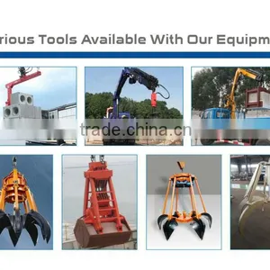6.3ton Timber Crane on Truck, Model No.: SQ6.3S3, Hydraulic Crane With Telescopic Arms thumbnail-6