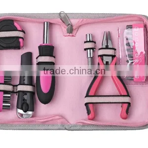 20pcs Gift Lady Pink Kit Set Tool Bag thumbnail-2