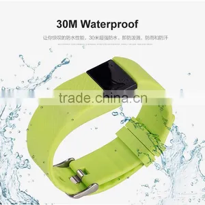 Fitness Tracker Silica Gel Band CE Certificate Heart Rate Monitoring Bluetooth Smart Wristband for Sports thumbnail-4