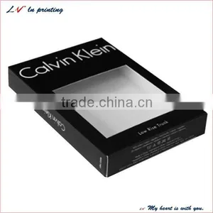Hot Sale Rigid Cardboard Gift Packaging Box With Clear Window Made in Shanghai thumbnail-1